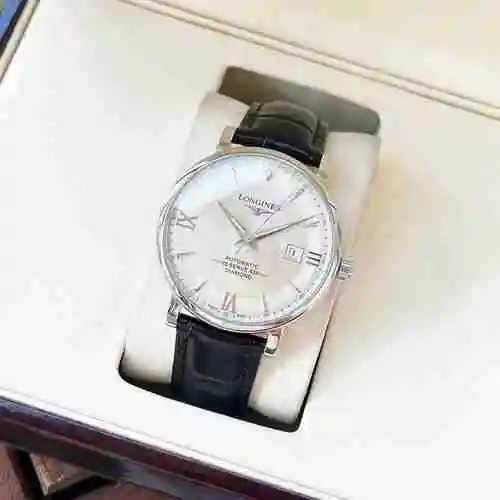 Reloj Longines para hombre combinado con movimiento mecánico original completamente automático Caja 