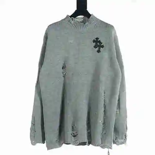 CROXIN CH CROSS SKIN CREW NECK SWEATER
