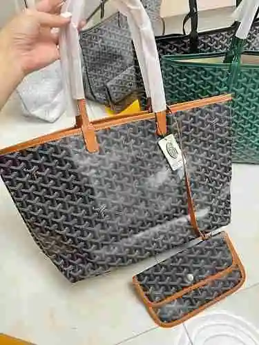 GOY Elegant @ De Bolsa De Compras Hecha De Cuero De Vaca Original Importado Bolsa De Regalo De Entre