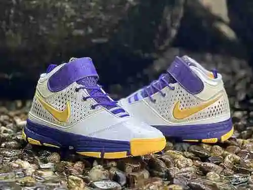 Nike Kobe II Púrpura Oro Lakers Colorway 316022-171