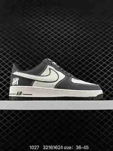 2 Nike Air Force Low Air Force One AF zapatillas informales, versátiles y de caña baja. El rendimien