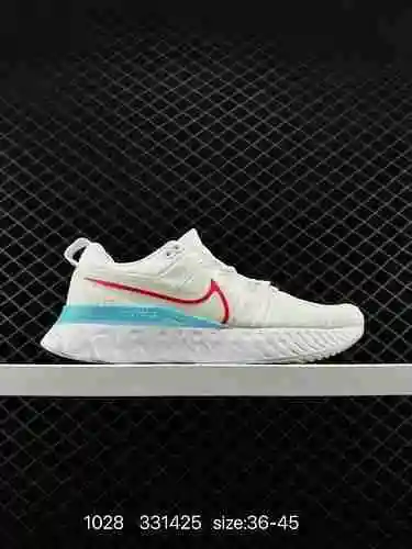 2 True Nike NIKE REACT INFINITY RUN FK 22 Nuevos zapatos deportivos Zapatos para correr acolchados, 