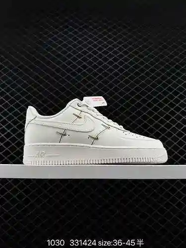 2. Zapatillas informales, versátiles y de nivel empresarial Nike Air Force Low Four Hook Air Force O