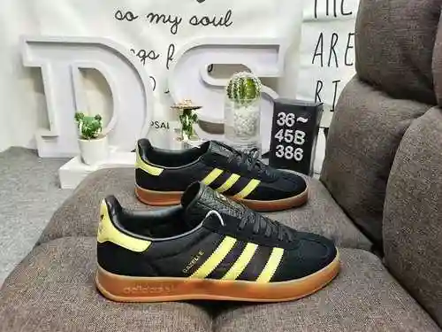 386D company grade true standard half size adlidas origins Gazelle Indoor casual wear resistant ligh