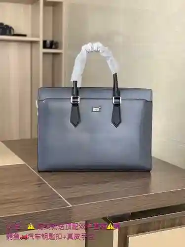Wanbao @ Maletín especial largo para hombre hecho de cuero genuino importado de primera calidad, bol