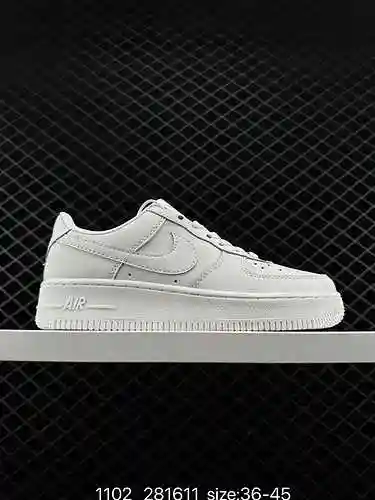 Nike Air Force Low Air Force One Low zapatilla casual versátil y superior. El rendimiento de amortig
