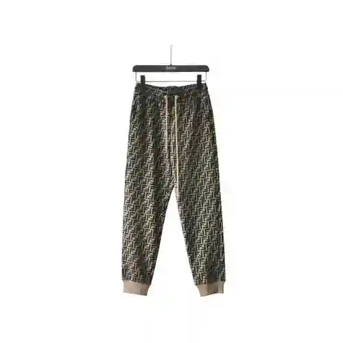 Fen * di/Fendi 23Fw Double F Element AOP Logo Guard Pants