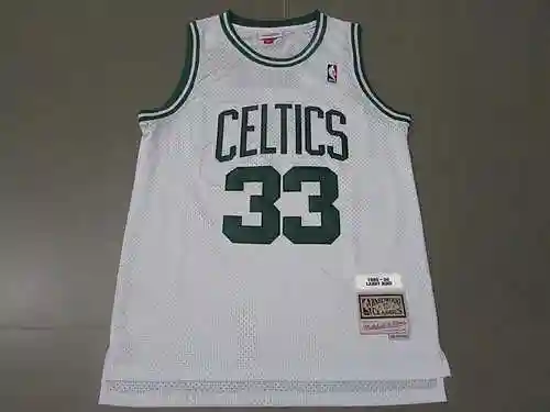 Mitchell y amp; Ness Celtic 33 Pájaro Vintage Blanco