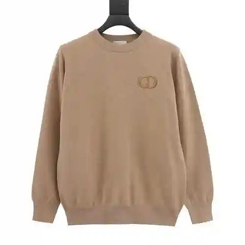 CD 23Fw Embroidered CD Knitted Sweater