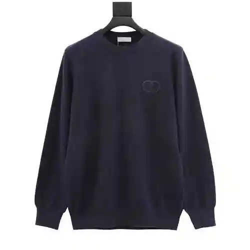 CD 23Fw Embroidered CD Knitted Sweater