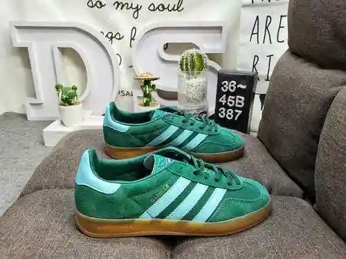 387D company grade true standard half size adlidas origins Gazelle Indoor casual wear resistant ligh