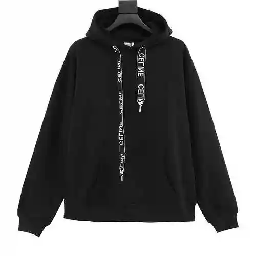 CE Ribbon Letter Hoodie