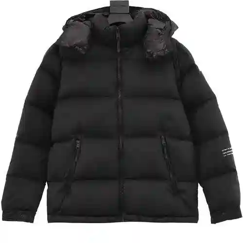 Hiroshi Fujiwara; Monc * er limited edition co branded logo logo hooded down jacket