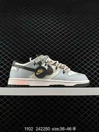 2 Nike Dunk SB Low Panda prank - Love Art SB Strap Low Top Zapatos de tabla casuales La combinación 