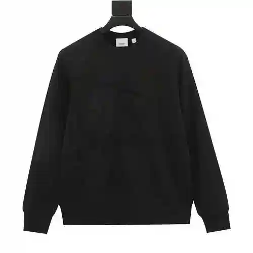 BBR 23SS Equestrian Knight Flocked Round Neck Sweater