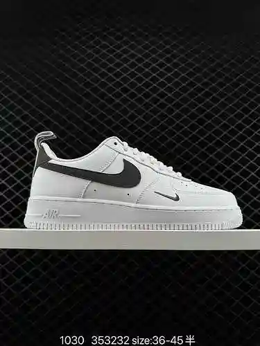6 nivel de empresa Nike / Nike Air Force '7 Blanco Negro Rojo nivel original sincrónico oficial cabe