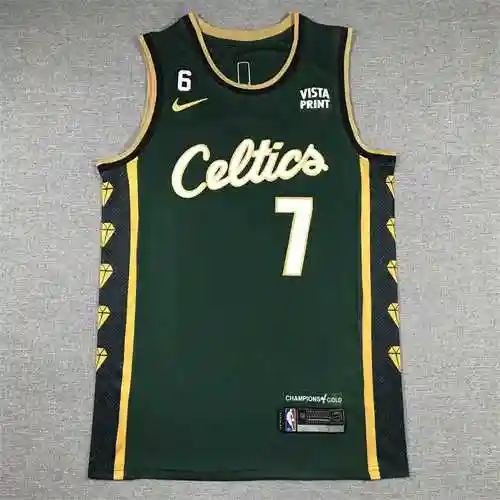 Celtics 7th Jay Brown Temporada 23 City Edition 6 Verde
