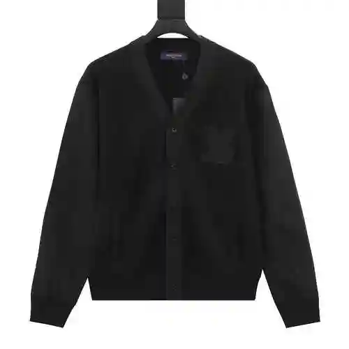 1V Zhangzai Knitted V-neck Cardigan Sweater