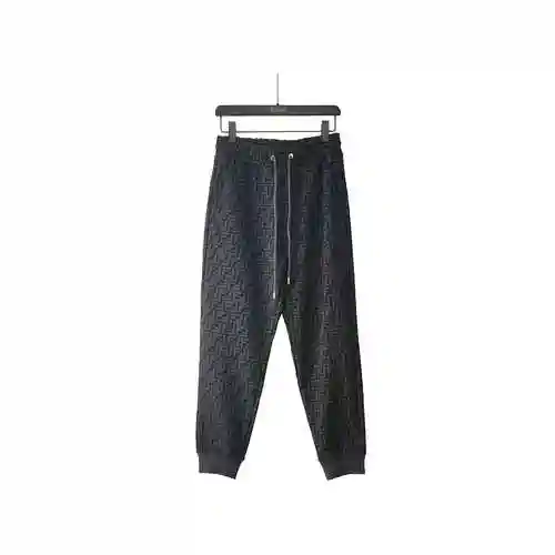 Fen * di/Fendi 23Fw Double F Element AOP Logo Guard Pants