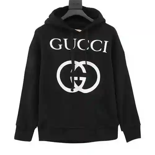 G family interlocking double hooded sweater