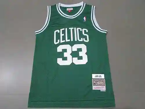 Mitchell y amp; Ness Celtic 33 Pájaro Vintage Verde