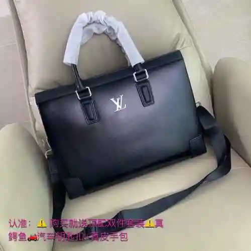 Maletín especial para hombre LL fabricado en cuero genuino premium importado, bolsa de regalo con en