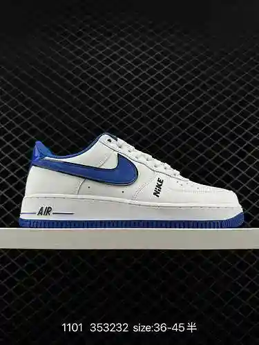 6 Air Force '7 Low Original Último cartón para crear una versión Pure Air Force del Air Force Low To