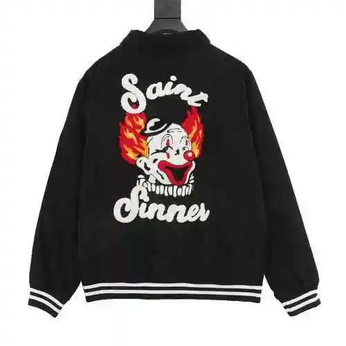 Saint Michael Limited Co branded Joker Embroidered Corduroy Jacket Baseball