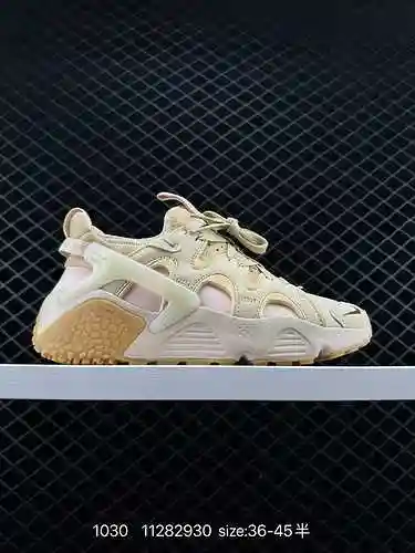 Nike Huarache Wallace Off White/Sail Neopreno Zapatillas deportivas informales para correr