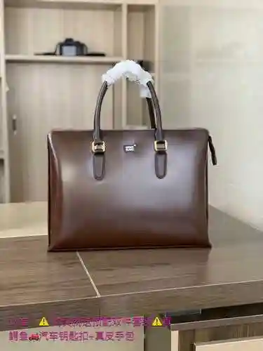 Wanbao @ Maletín especial largo para hombre hecho de cuero genuino de primera calidad importado, bol