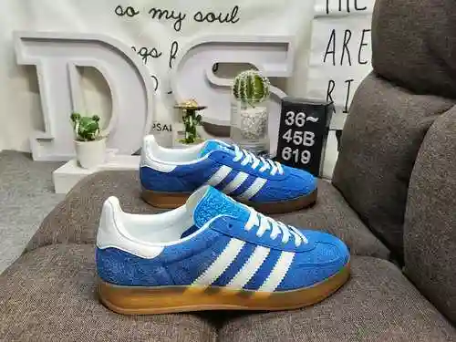 619D company grade true standard half size adlidas origins Gazelle Indoor casual wear resistant ligh