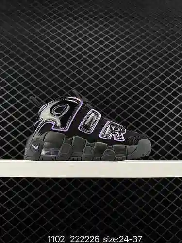 3 [Zapatos para niños] Nike Air More Uptempo&# x27; 96 zapatos deportivos para niños y niñas con