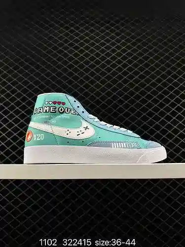 7 Nike Blazer Low Le Classic Trailblazer Zapatillas deportivas informales, versátiles y de caña alta