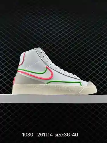 7 Bienestar Oferta especial NK Blazer Mid Vintage High Top Pioneer Series Zapatos de tabla casuales 